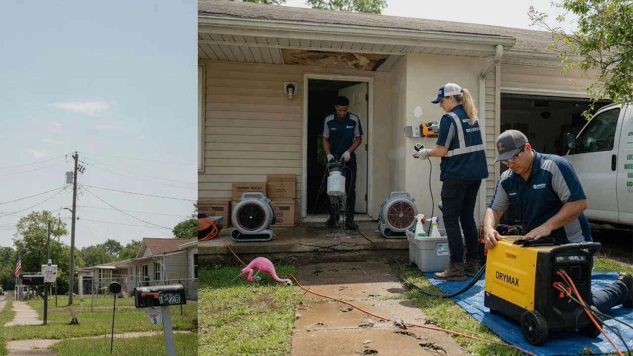 Storm Damage Water Removal in Gilman City, MO near me